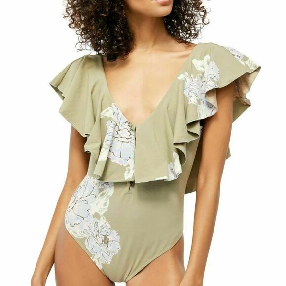 Matilda Bodysuit in Willow Combo - Picture 1 of 2